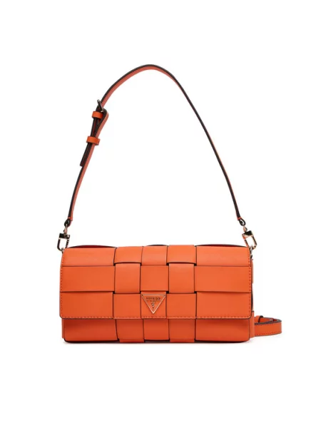 Ročna torba Guess Maylee oranžna