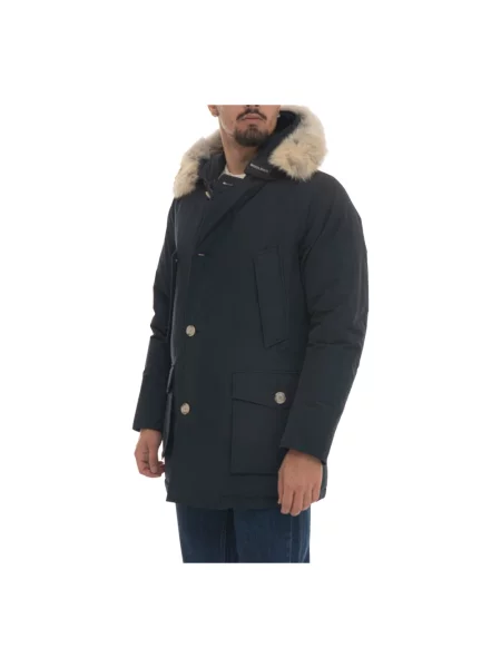 Parka Woolrich niebieska