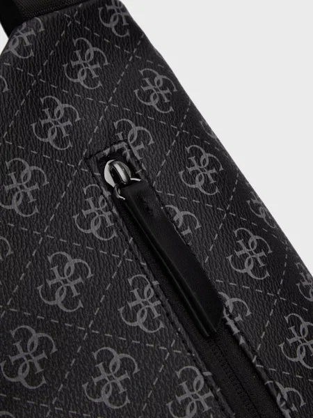 Поясна сумка Guess чорна