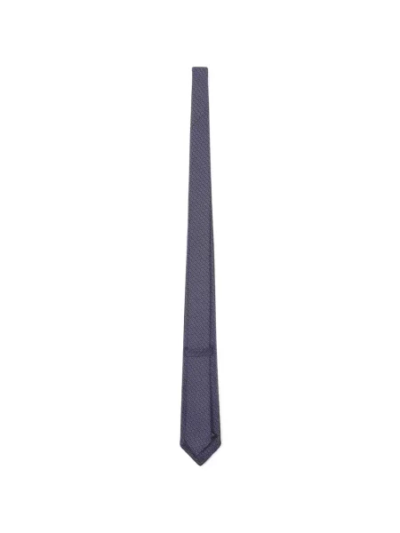 Μεταξωτή γραβάτα Kiton με σχέδιο μπλε