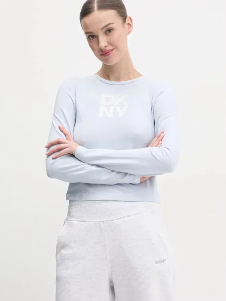 DKNY Tričko s dlouhým rukávem modré
