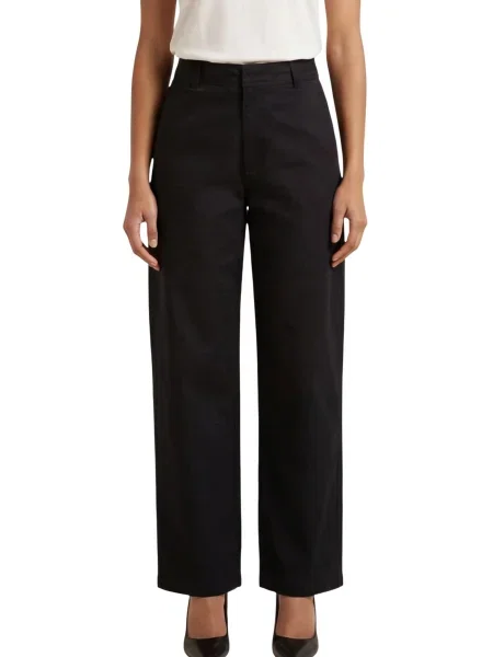 Pantaloni Jacqueline De Yong negru