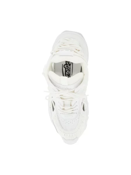 Sneakersy Versace skórzane białe