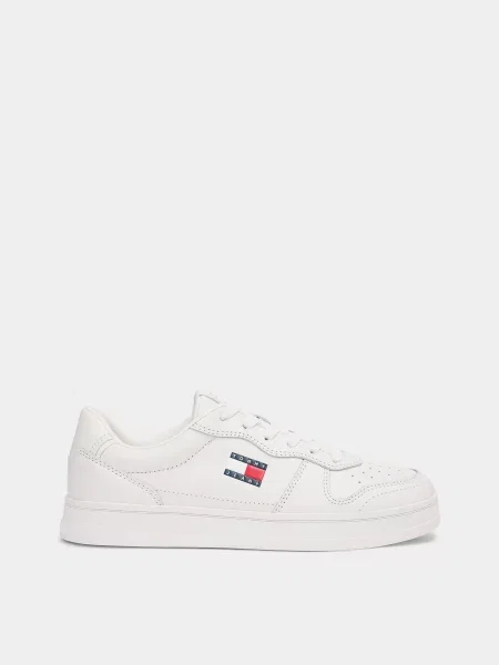 Шкіряні Кросівки Tommy Hilfiger THE GREENWICH бежевий