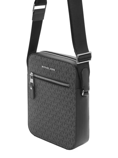 Michael Kors Geantă de umăr gri deschis negru