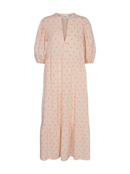 Co'couture Rochie Cherry Floor / rosé roz