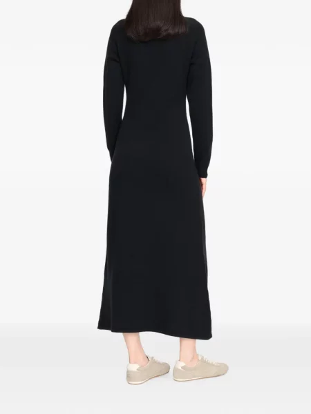 Rochie maxi Barrie tricotate negru
