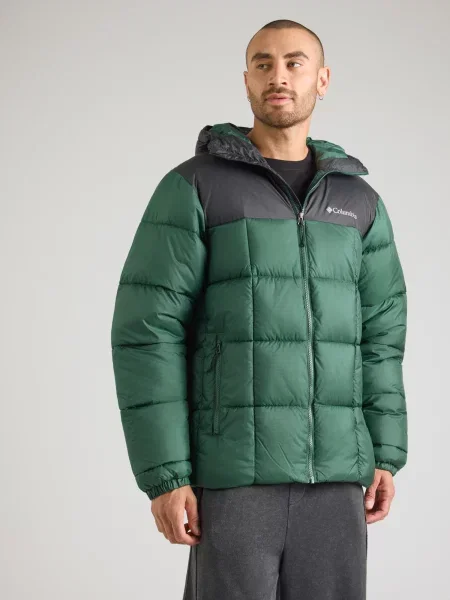 COLUMBIA Outdoorová bunda Puffect IV zelená čierna