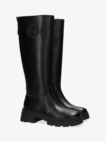 Чоботи Mexx MAIANA RIVER на плоскому ходу чорний