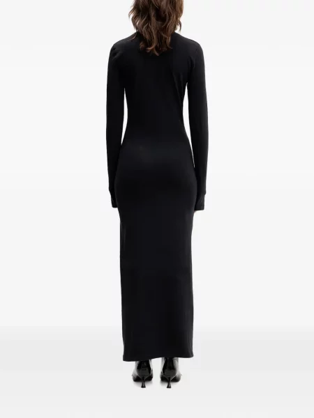 Lung rochie maxi Vetements negru