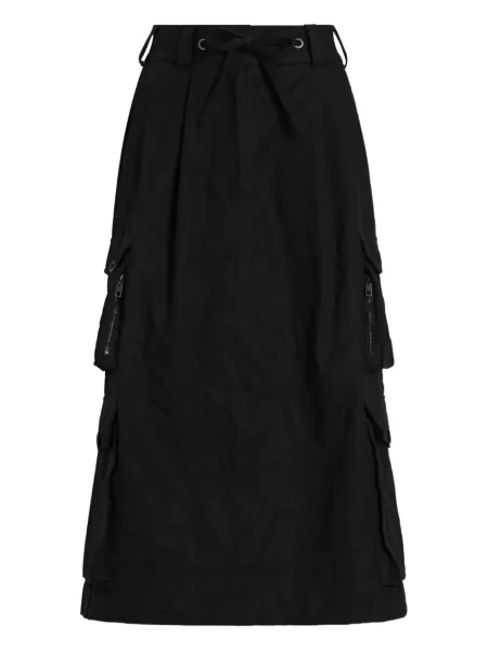 Fustă midi Dolce & Gabbana până la genunchi negru