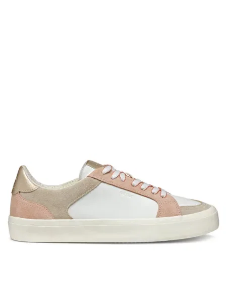 Sneakersy Geox białe