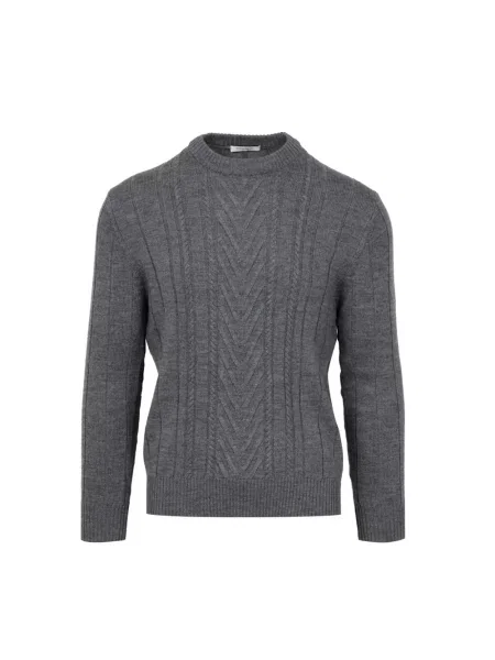 Sweter Paolo Pecora szary