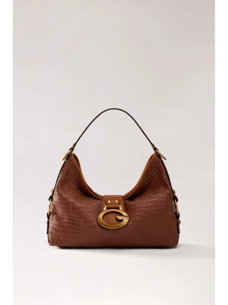 Ročna torba Guess Camden rjava