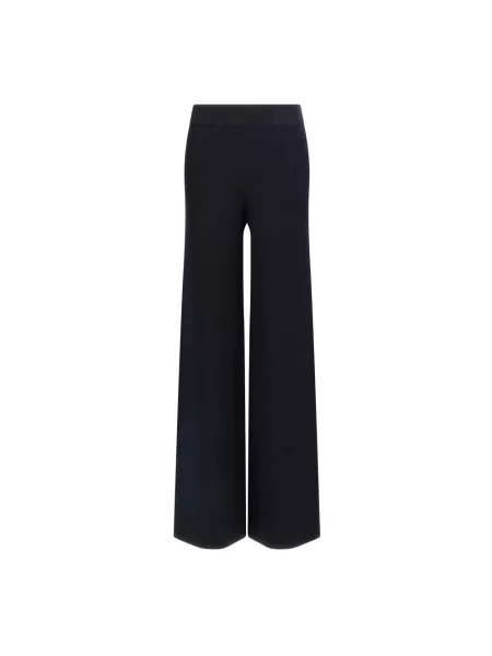 Spodnie Max Mara Studio niebieskie