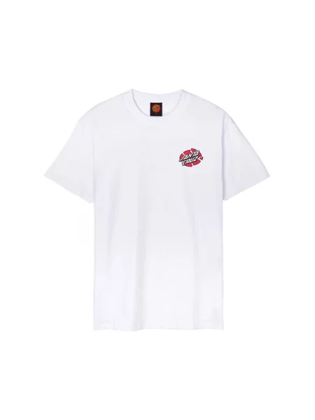 Tricou Santa Cruz cu buline alb