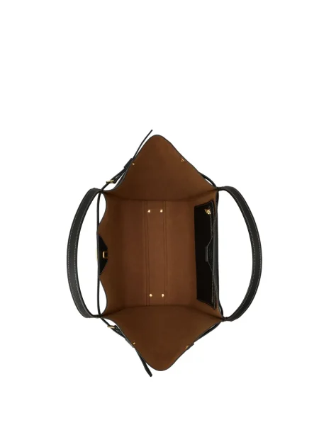 Geantă shopper Tod's cu cataramă negru