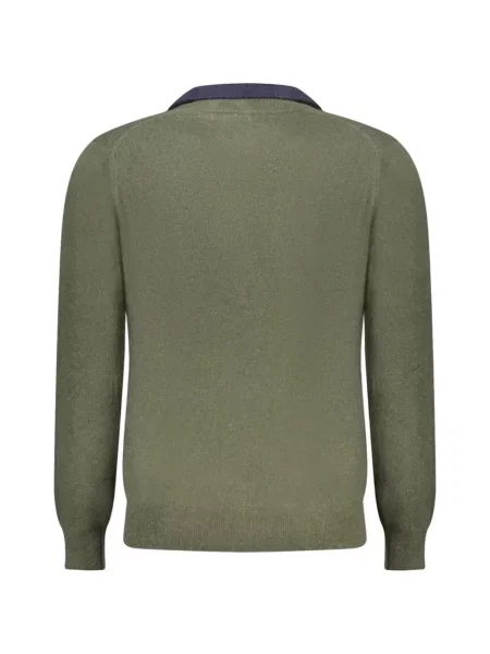 Pulover North Sails cu broderie verde