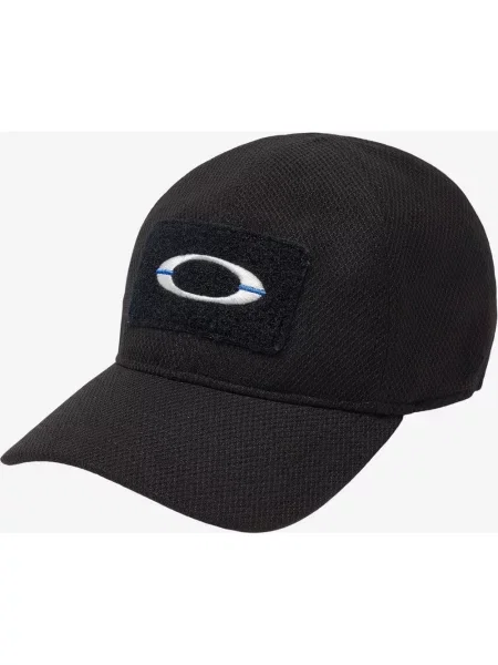 Czapka z daszkiem Oakley SI czarno-biała S-M biała