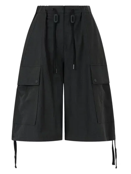 Szorty cargo Studio Tomboy plisowane czarne