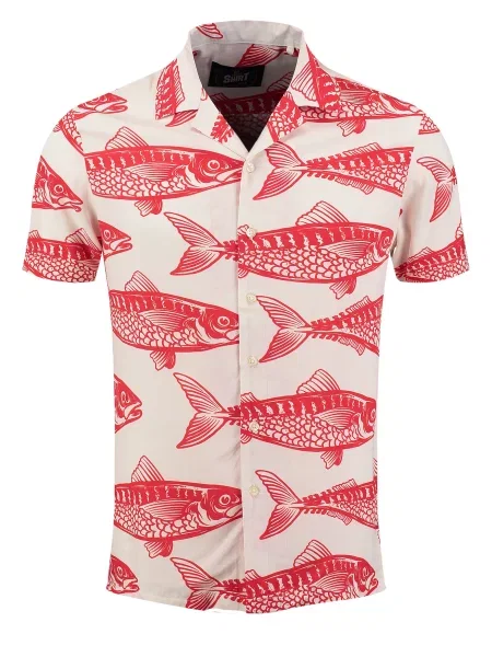 Key Largo Cămașă / roșu bej