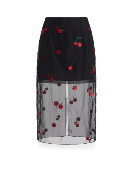 Fustă midi Monse negru
