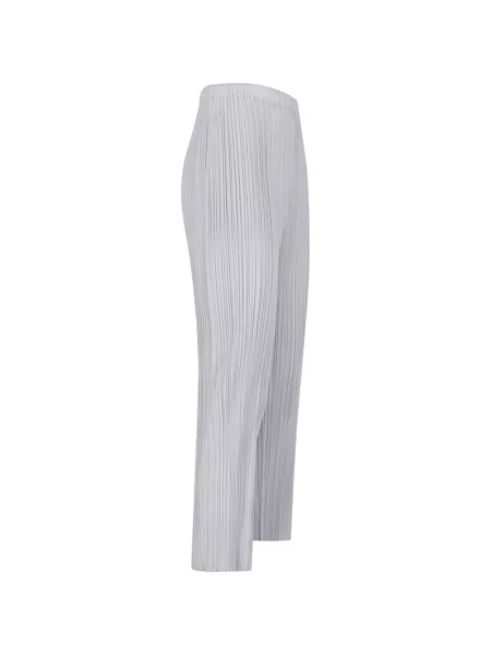 Pantaloni Pleats Please Issey Miyake gri