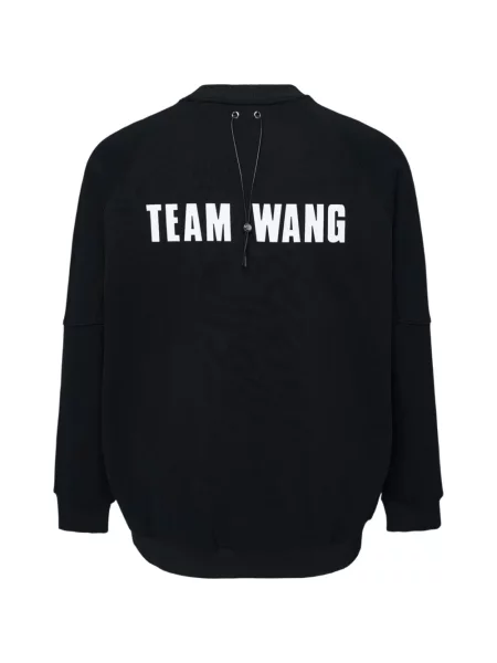 Суитчър Team Wang Design с принт черно