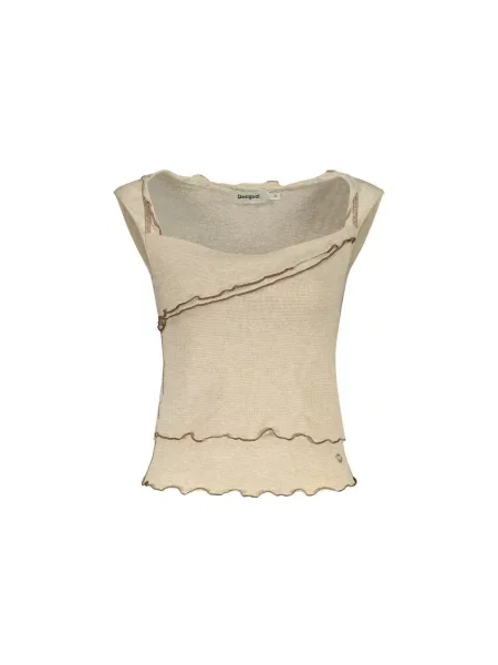 Top Desigual bej