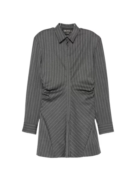 Rochie mini Dondup cu volane gri