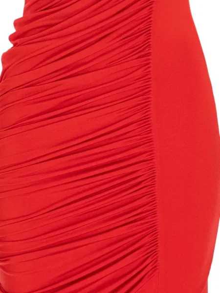 Rochie maxi V:pm Atelier cu volane roșu