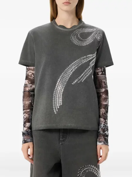 Tricou Blumarine gri