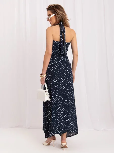 Rochie maxi Italy Moda cu buline