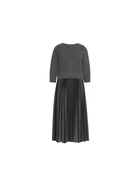 Sukienka midi Weekend Max Mara szara