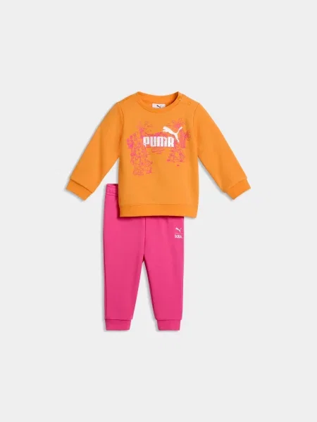 Дитячий Спортивний костюм PUMA x Dora Minicats Set комбінований верх помаранчевий
