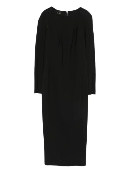 Rochie maxi Pinko lungă de costum negru