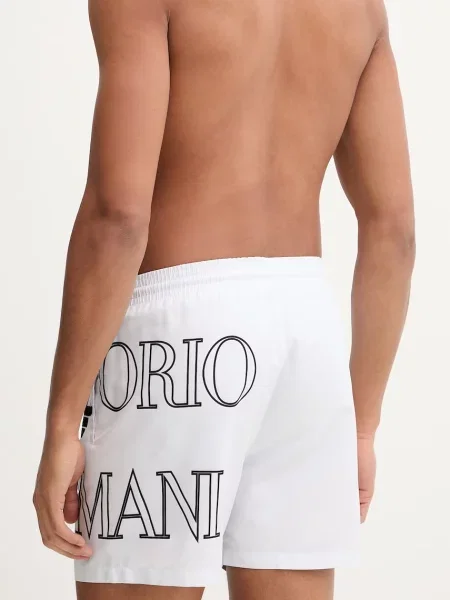 Emporio Armani Szorty kąpielowe biały