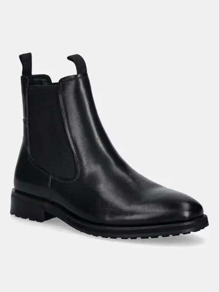 Vagabond Shoemakers bőr bokacsizma BRIAN fekete