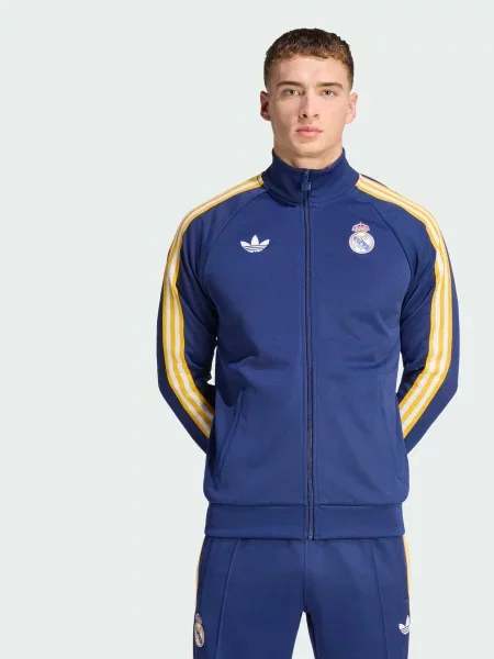 Спортивна кофта adidas перероблений синій