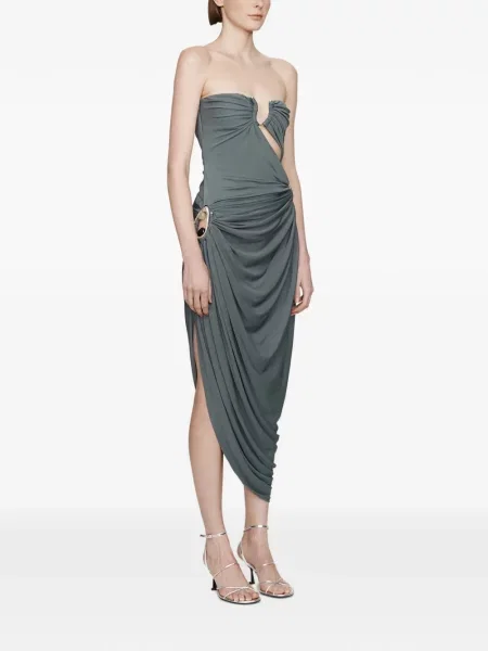 Rochie Christopher Esber de cristal de costum gri