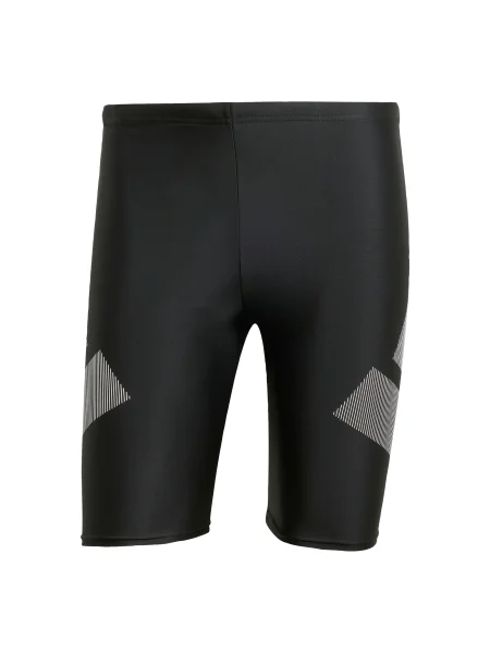 ADIDAS PERFORMANCE Pantaloni scurți apă Big Bars negru alb