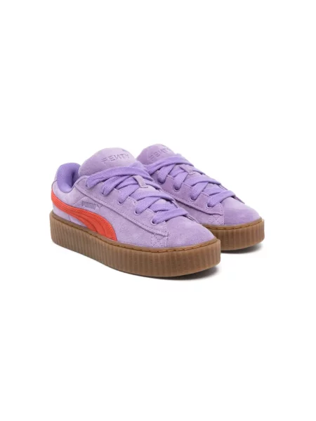 Sneakersy dziecięce Puma Suede fioletowe
