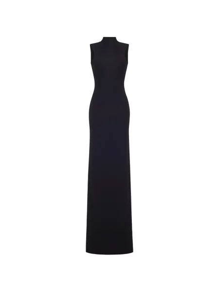 Rochie maxi Adam Lippes fără mâneci negru