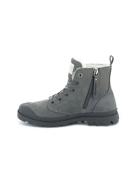 Palladium Gležnjače na vezanje Pampa / tamo siva