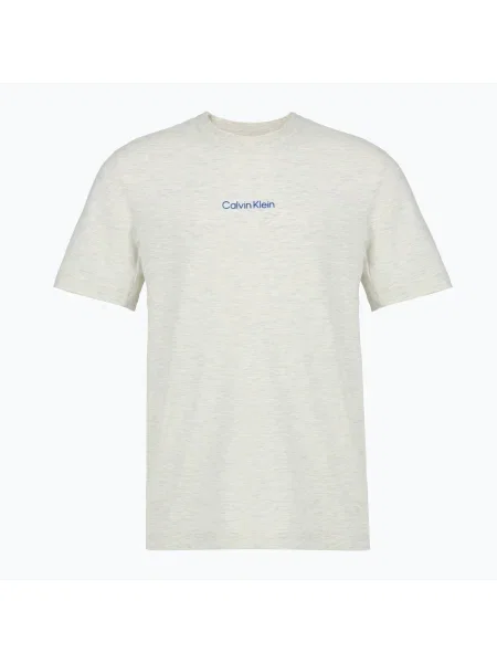 Férfi Calvin Klein Lifestyle snow heather póló Lifestyle fehér
