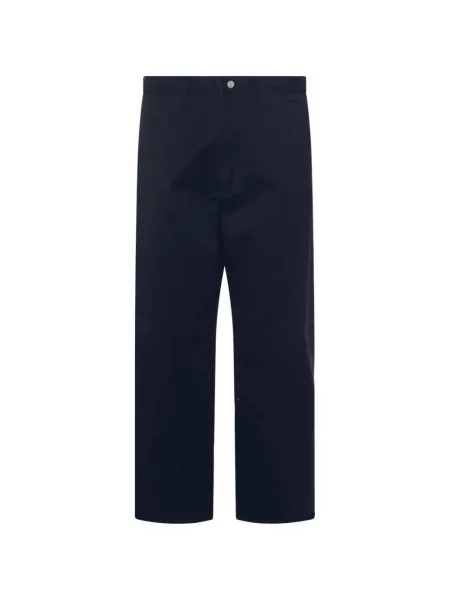 Pantaloni Carhartt Wip cu autograf negru