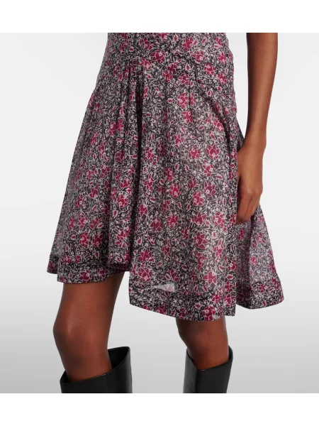 Rochie Marant Etoile cu model floral negru