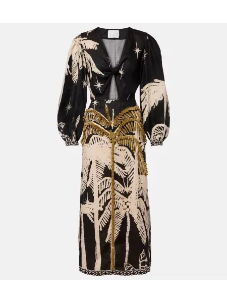 Maxi rochie maxi Johanna Ortiz de in de costum negru