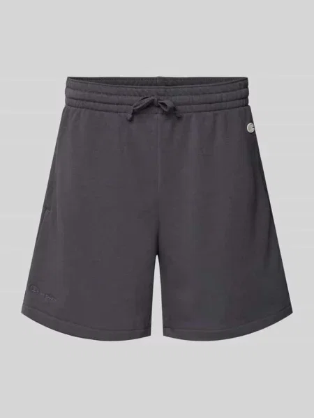 Szorty dresowe o kroju relaxed fit z plakietką z logo model ' Champion