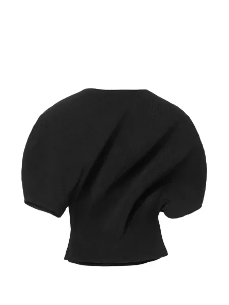 Bluză Séfr drapată negru